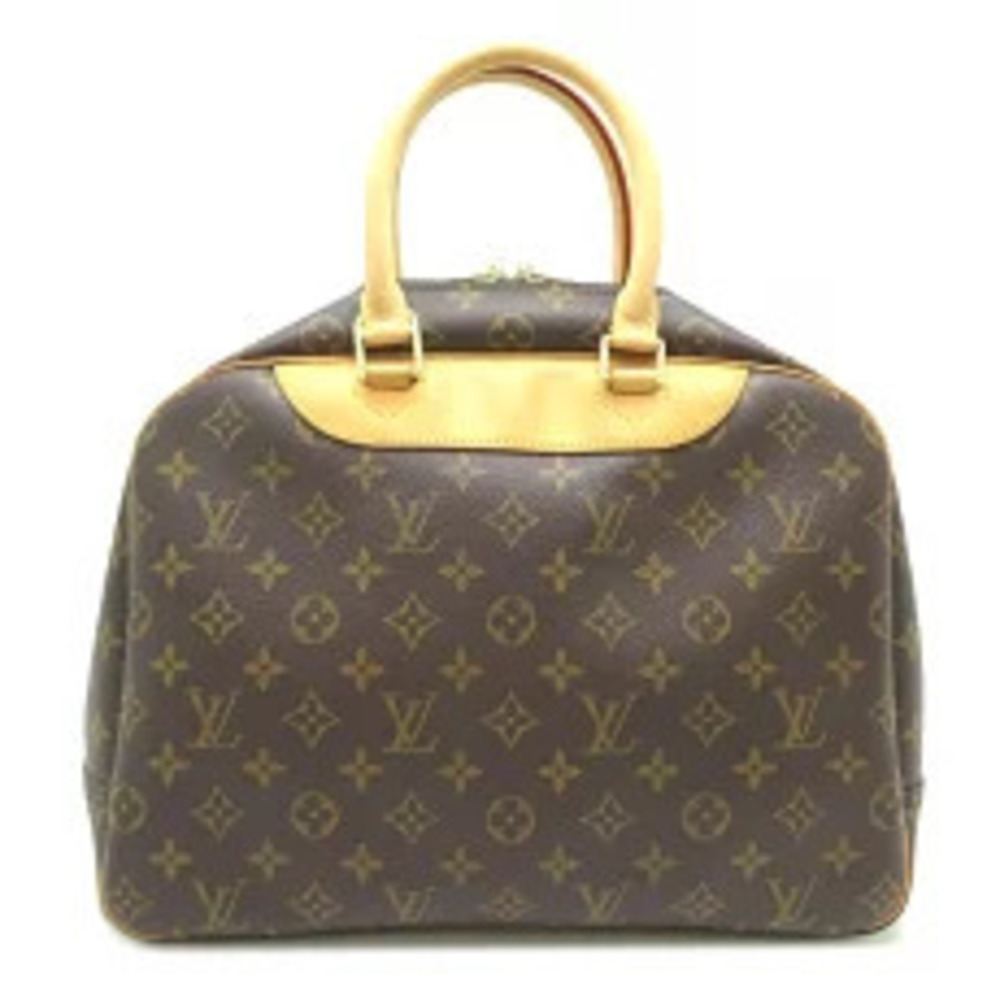 Louis Vuitton Deauville Boston Bag Monogram Brown - Picture 2 of 9